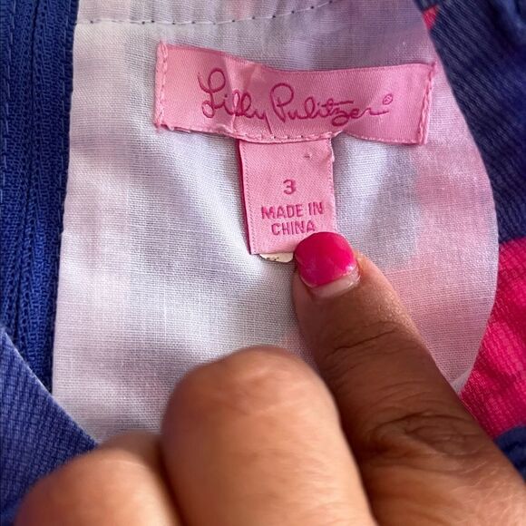 Lilly Pulitzer shift dress jiraf  print - Picture 6 of 6